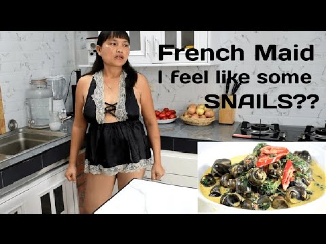 Nobra Kitchen Special Real Video French Maid Sexy French Bra Sexy Costume